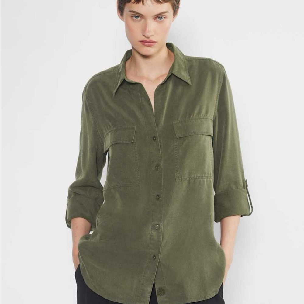 Aritzia Babaton Utility Shirt
